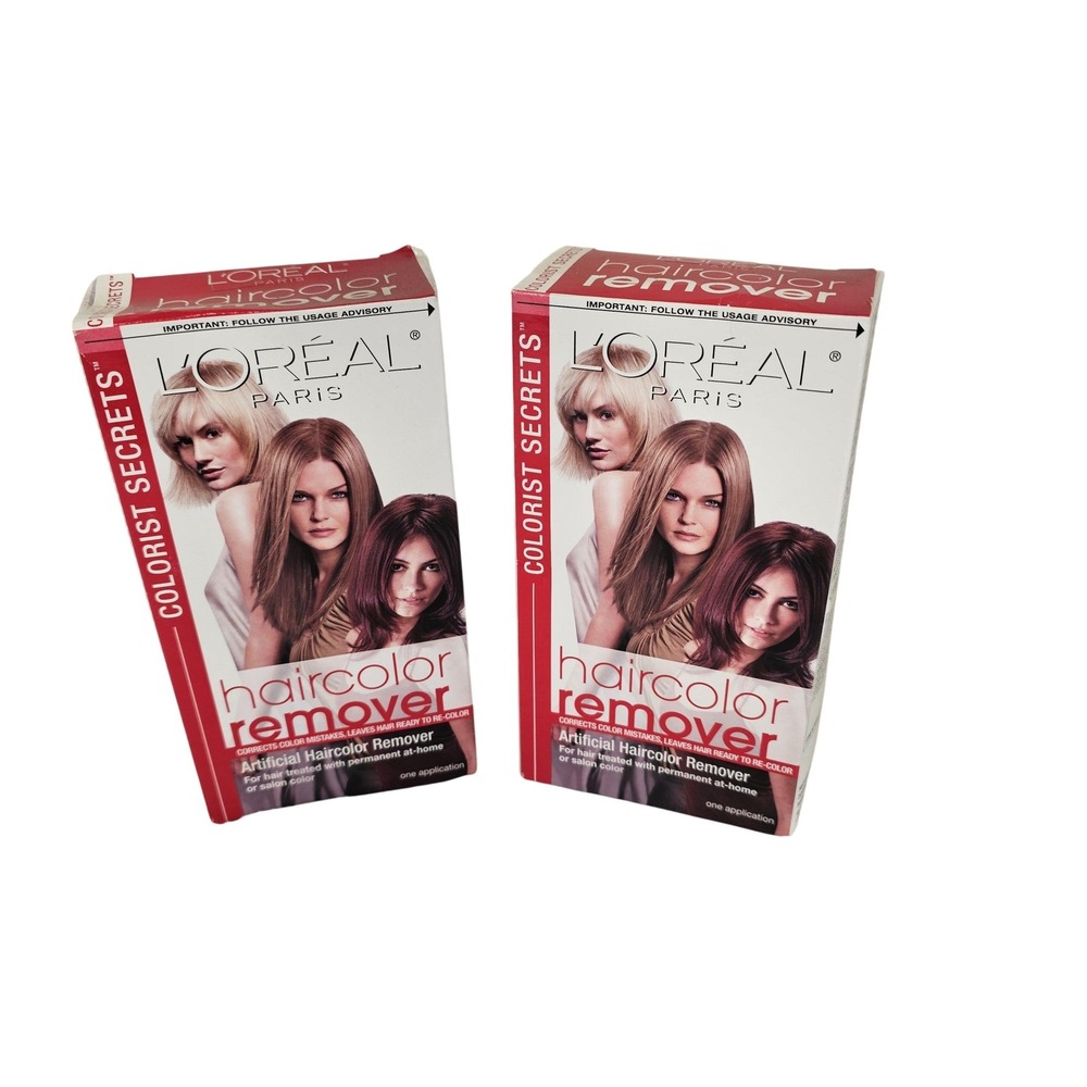 L'Oreal Paris Colorist Secrets Artificial Haircolor Remover 1 Application 2 Pack